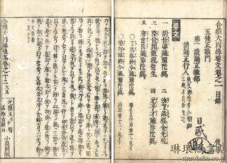 合類大因縁要文 後集　十二巻
